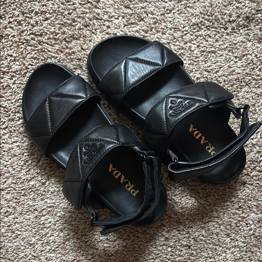Prada Women’s Black Sandals